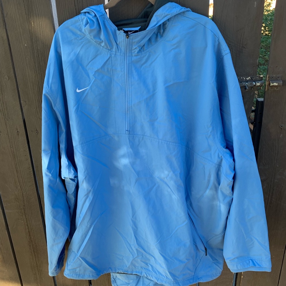 Nike Half zip light blue XXL jacket